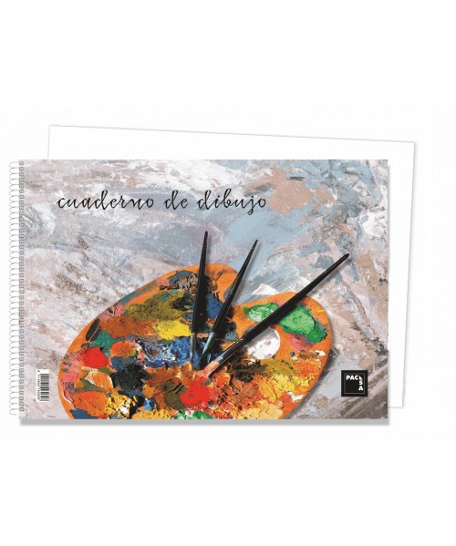 Bloc de dibujo tamaño folio hoja lisa