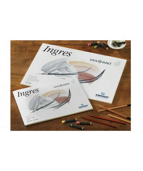 Ingres bloc encolado 23x32.5 cm.