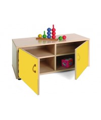 Armario superbajo: 2 puertas + 4 huecos