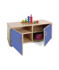 Armario superbajo: 2 puertas + 4 huecos