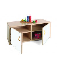 Armario superbajo: 2 puertas + 4 huecos